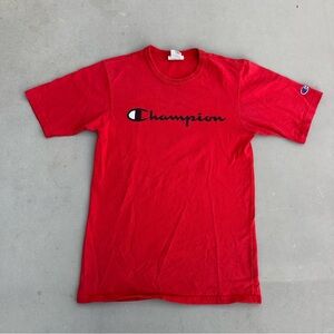 Champion Classic Red Tee